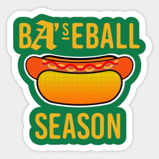 Baseball Season - Hotlink (Gold) Sticker